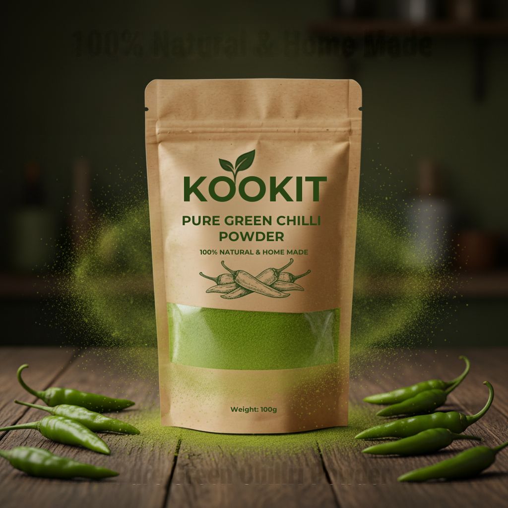 KOOKIT Green Chilli Powder
