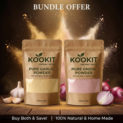 KOOKIT Spice Bundle — Pure Garlic & Onion Powder